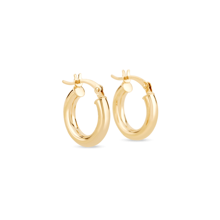 Tiny Twist Double Huggie Earrings – Grayling